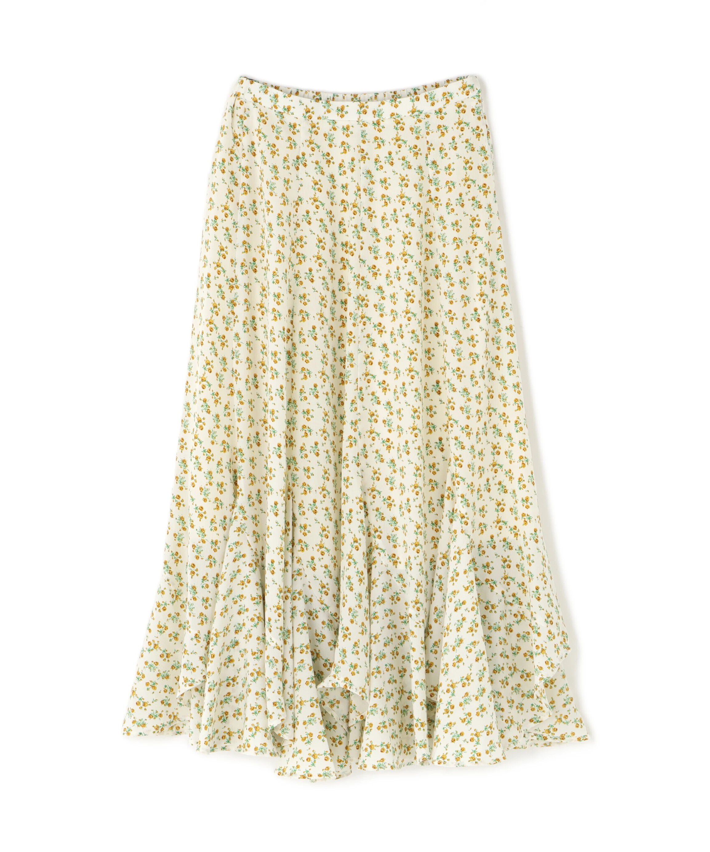  「フラワーエスカルゴマーメイドスカート」|スカート|