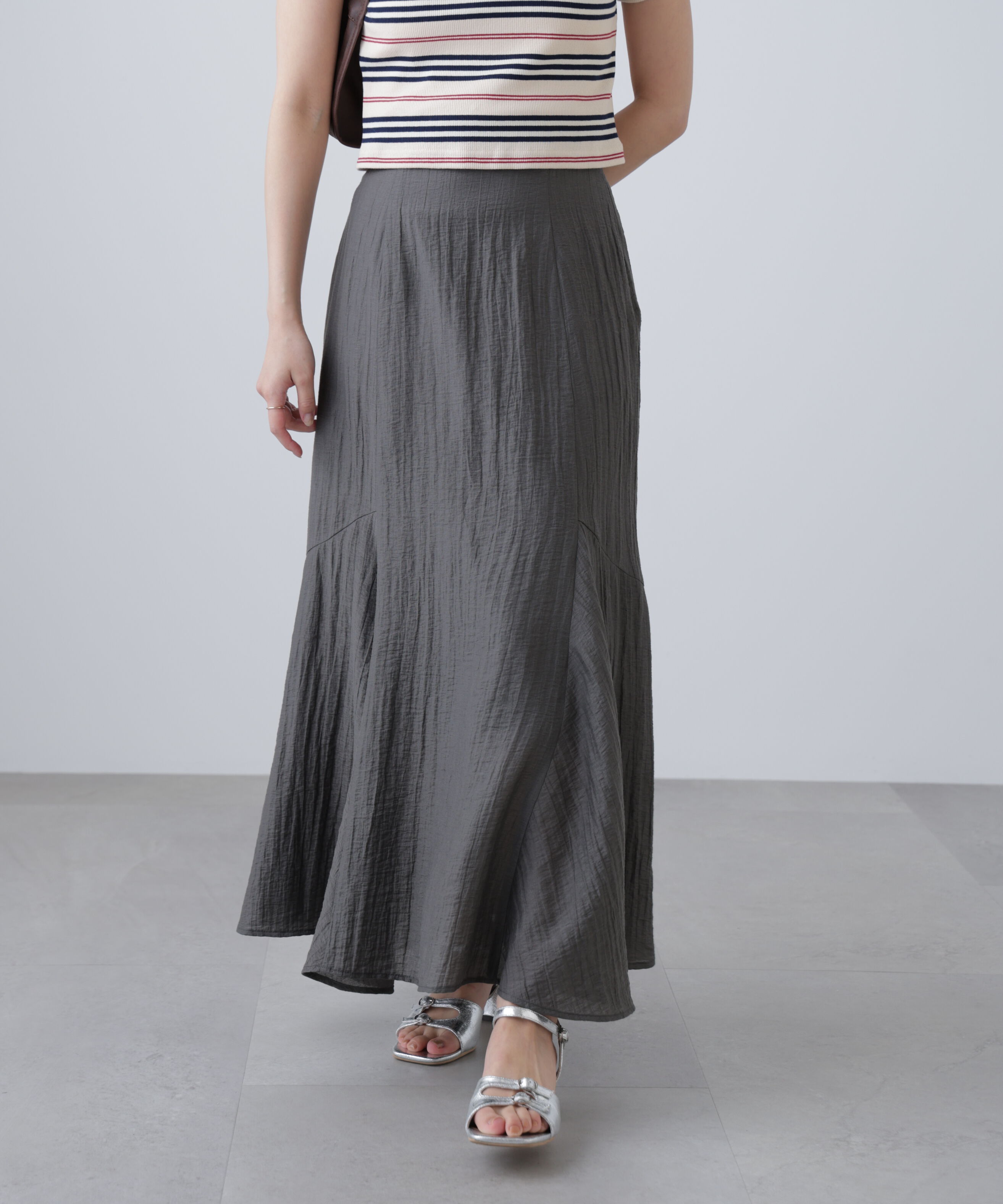  「アソートサイドフレアマーメイドスカート」|スカート|