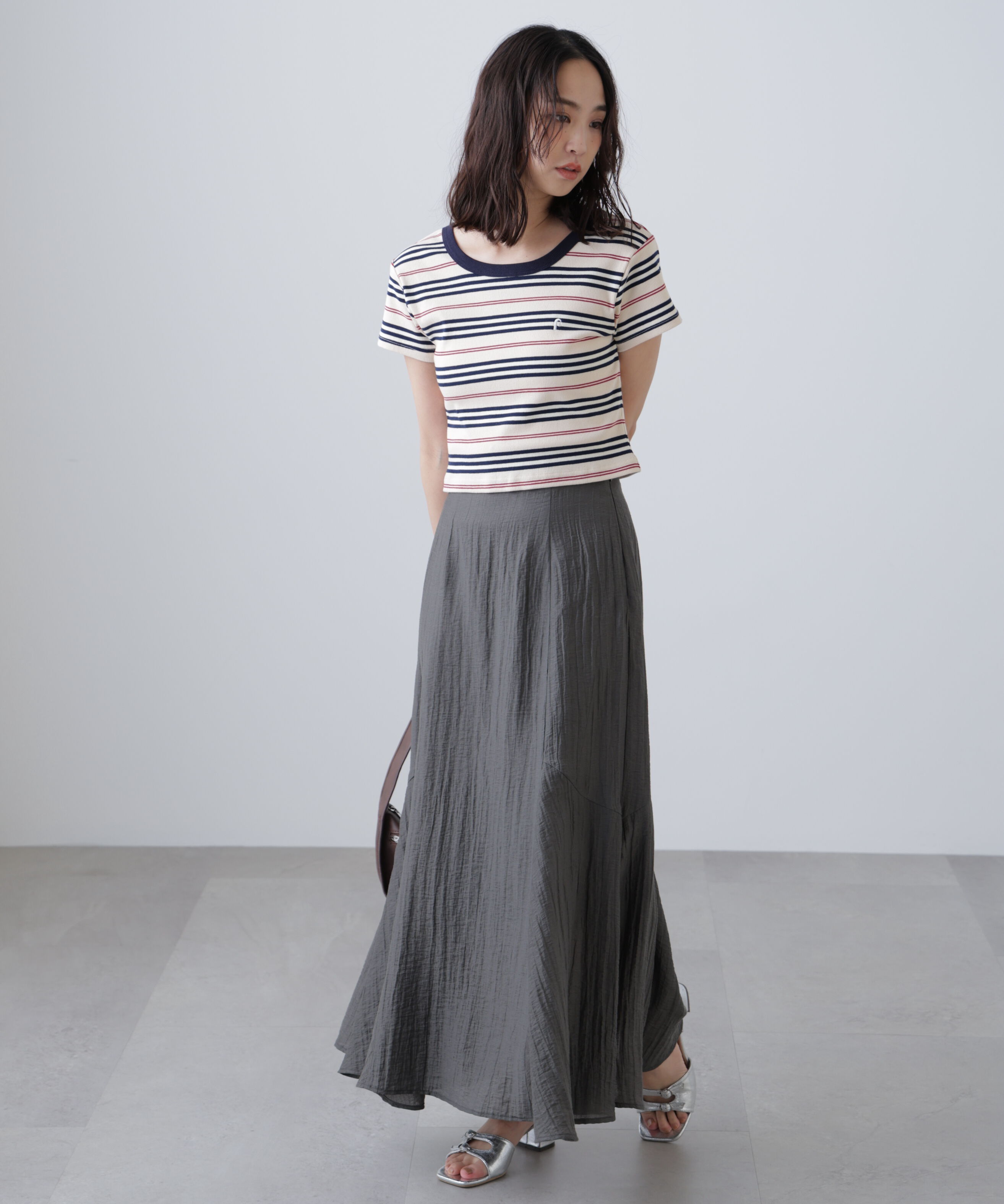  「アソートサイドフレアマーメイドスカート」|スカート|