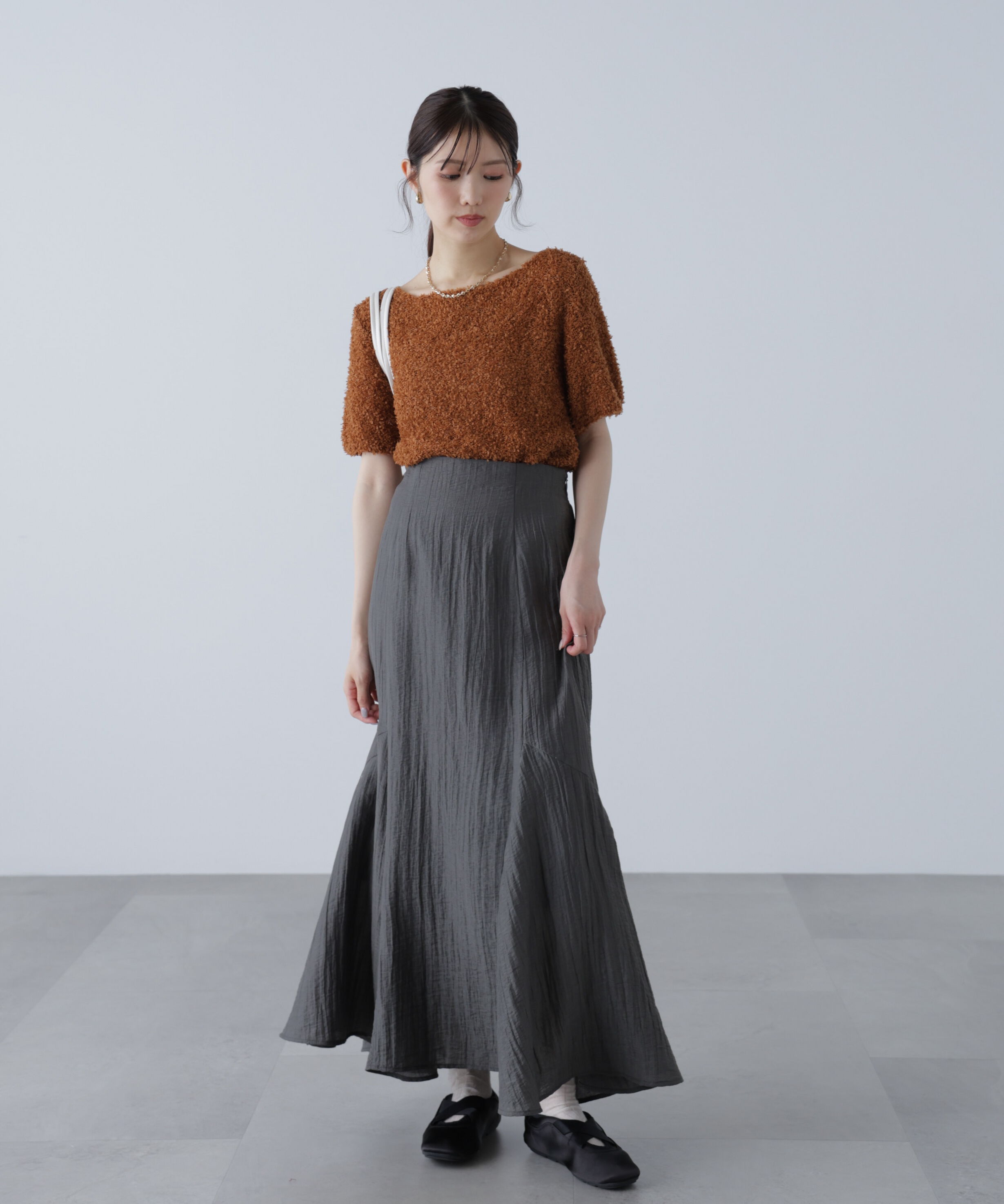  「アソートサイドフレアマーメイドスカート」|スカート|
