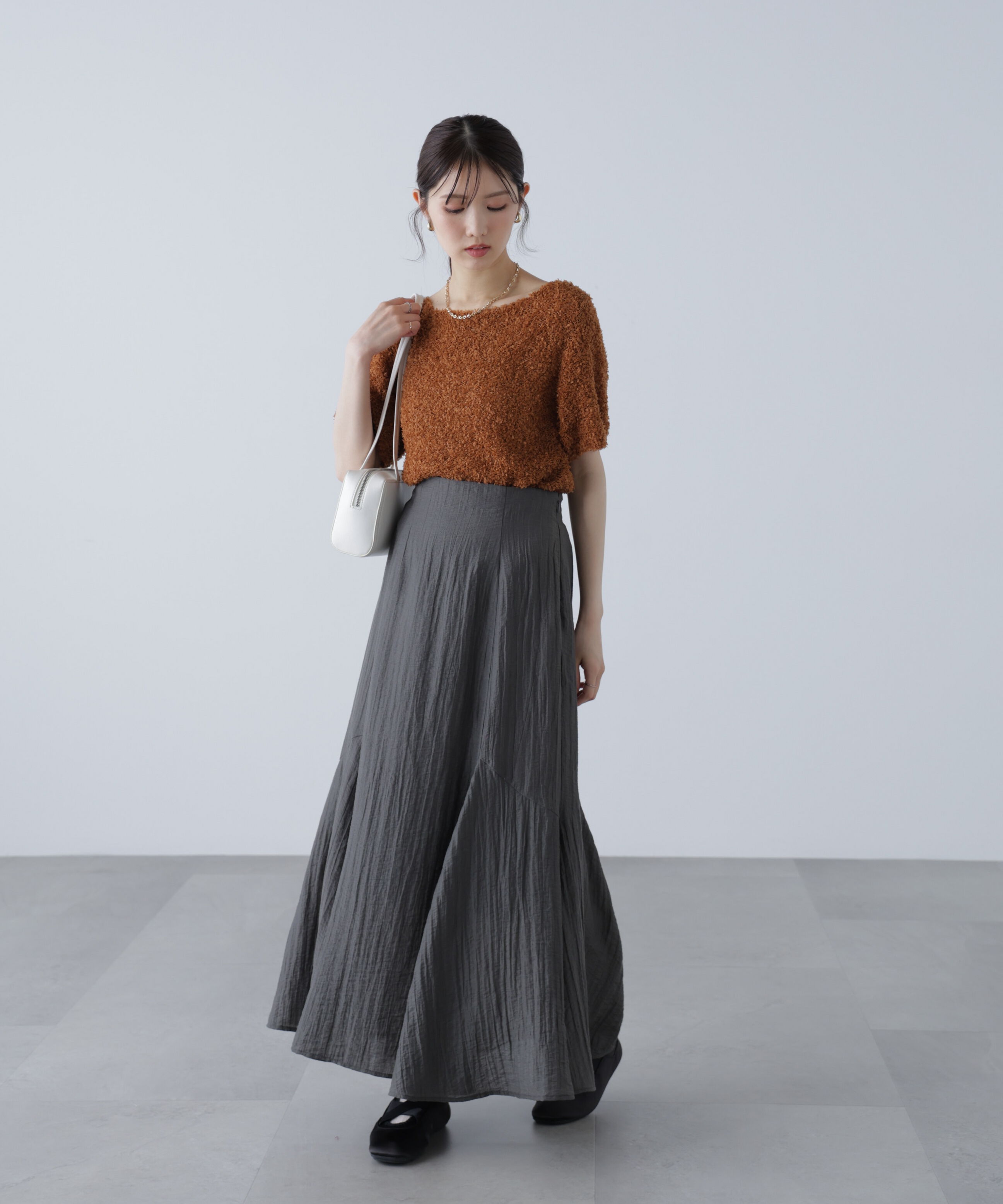  「アソートサイドフレアマーメイドスカート」|スカート|