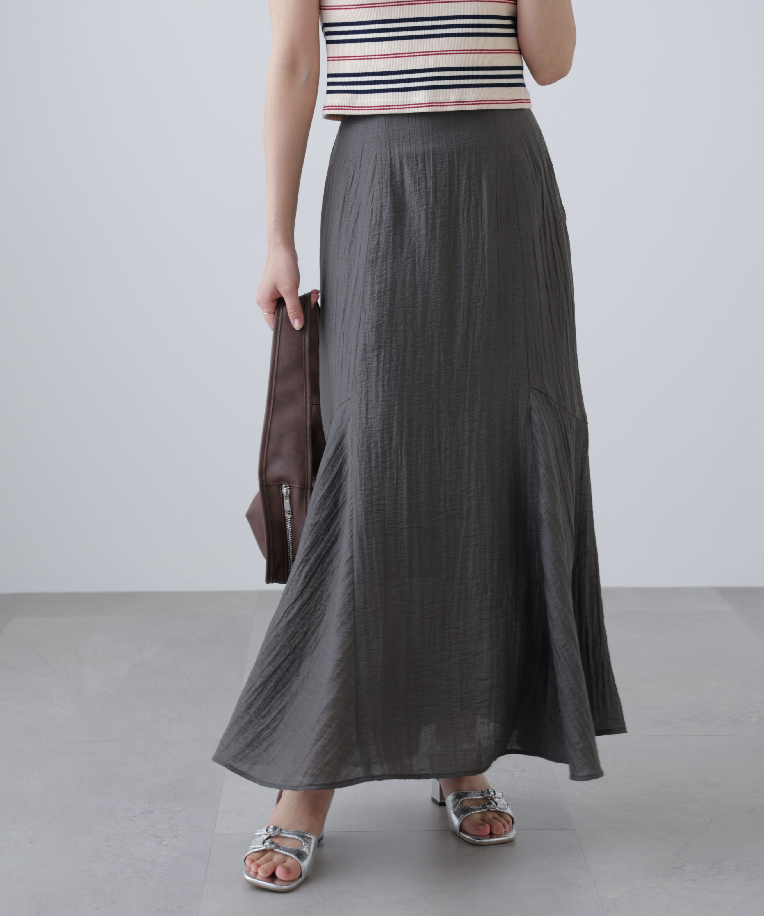  「アソートサイドフレアマーメイドスカート」|スカート|