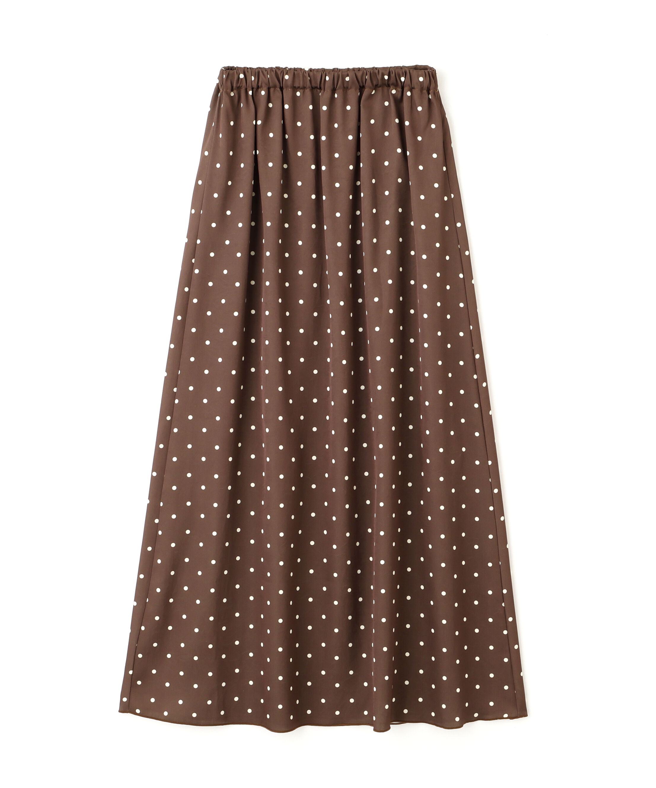  「サテンナローロングスカート」|スカート|