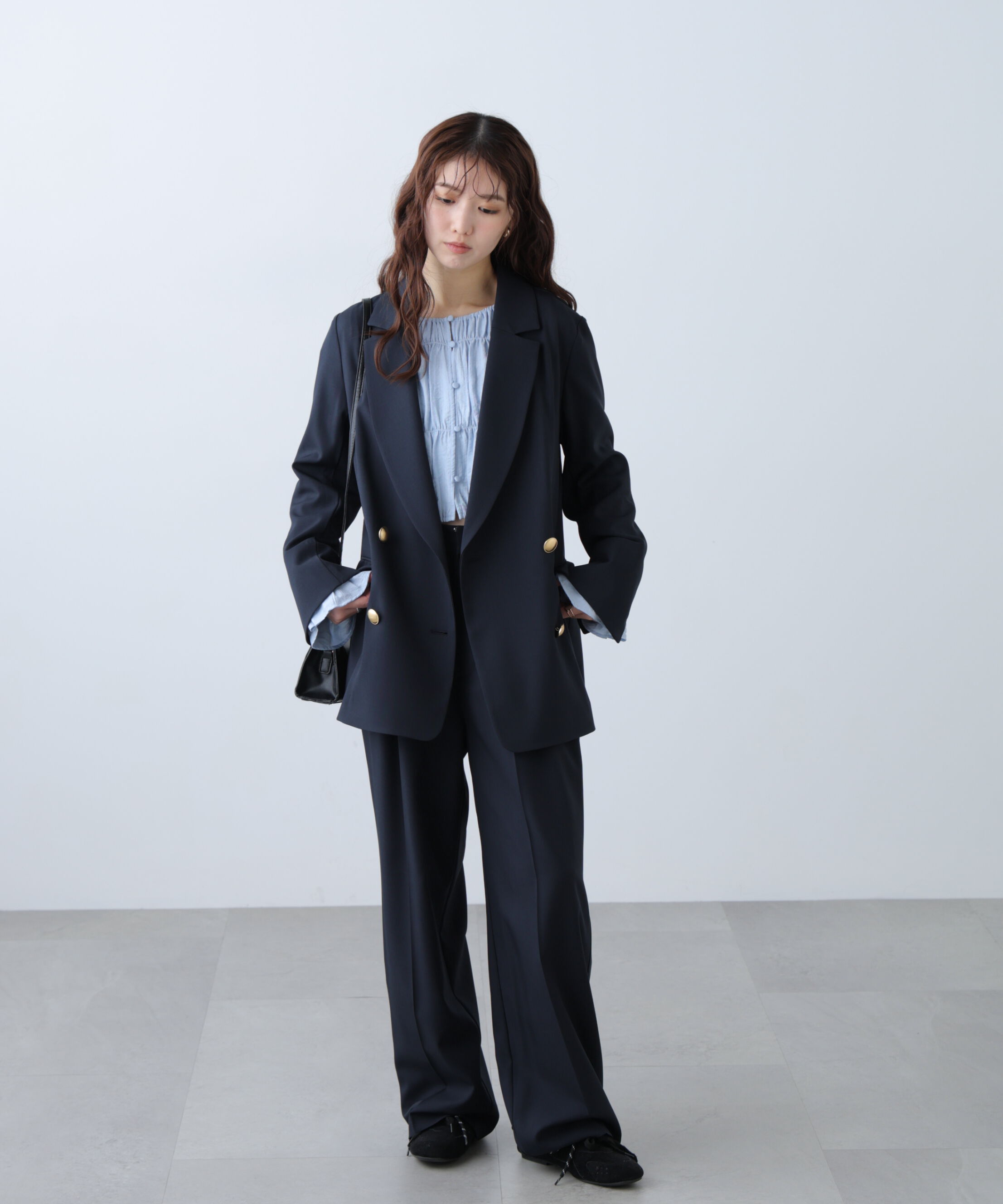  「梳毛調合繊ダブルブレストジャケット」|その他|