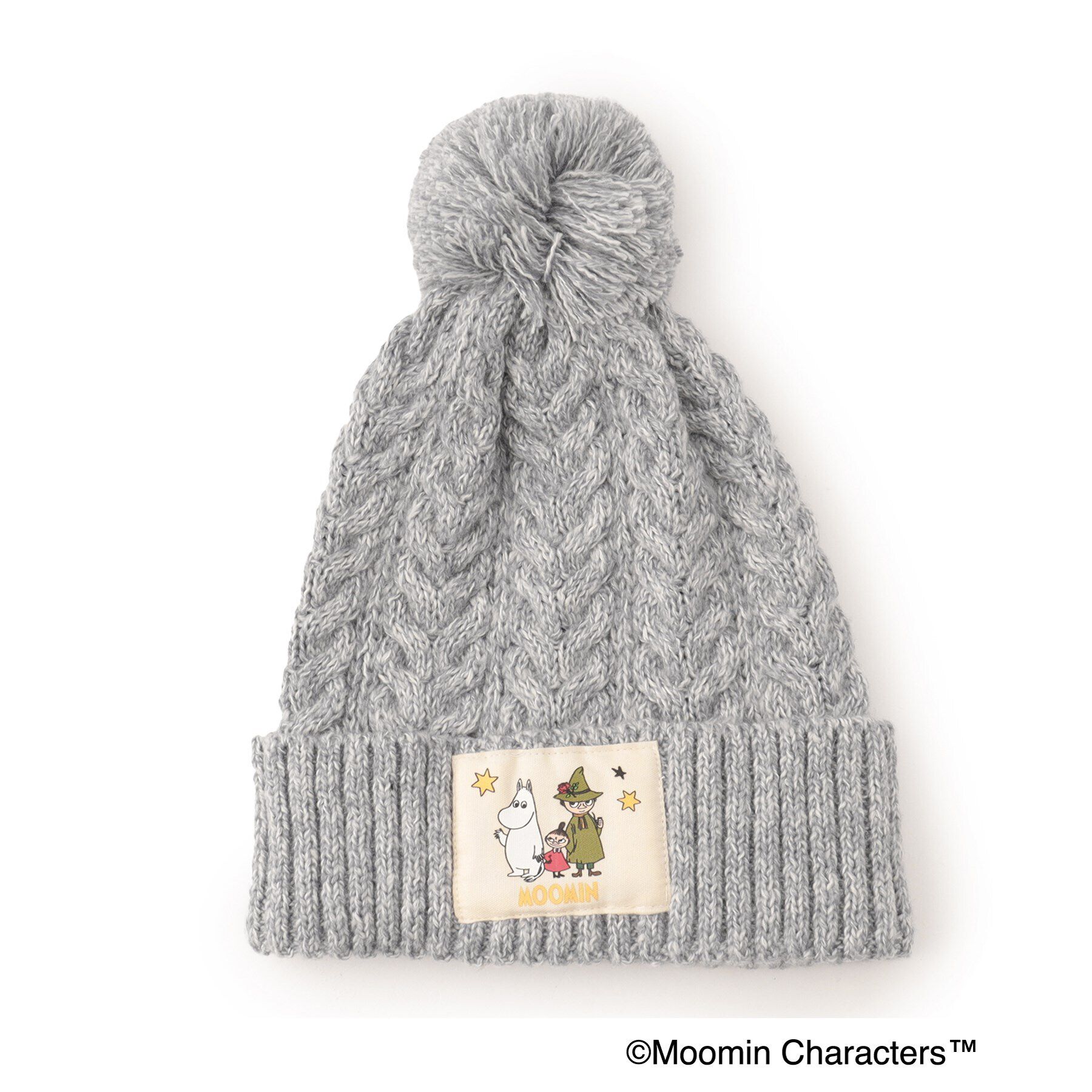 SHOO･LA･RUE「【MOOMIN】ポンポンニット帽」|ニット帽|