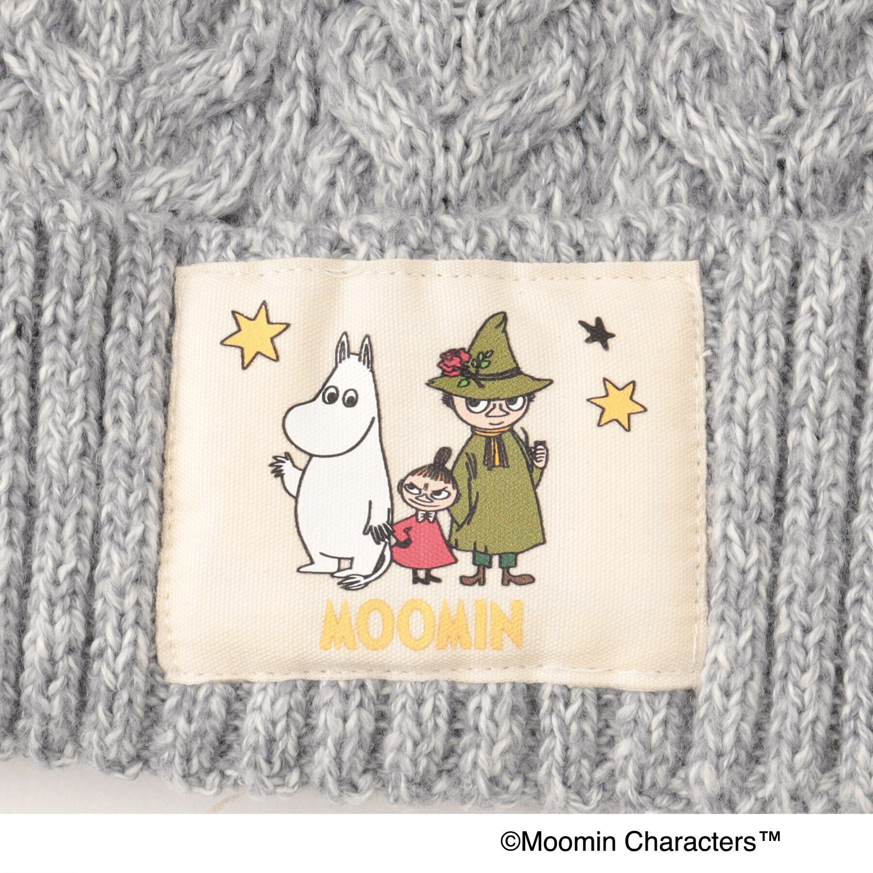 SHOO･LA･RUE「【MOOMIN】ポンポンニット帽」|ニット帽|