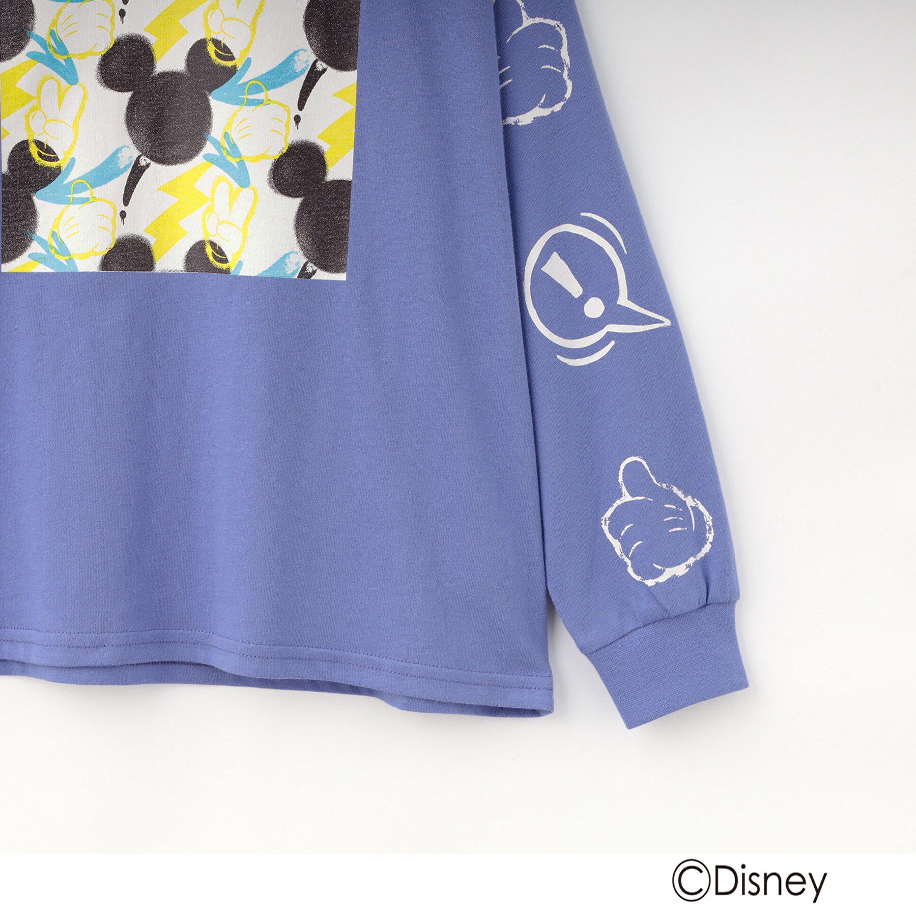 SHOO･LA･RUE「【Disney】スクール袖プリントロンT」|Tシャツ・カットソー|