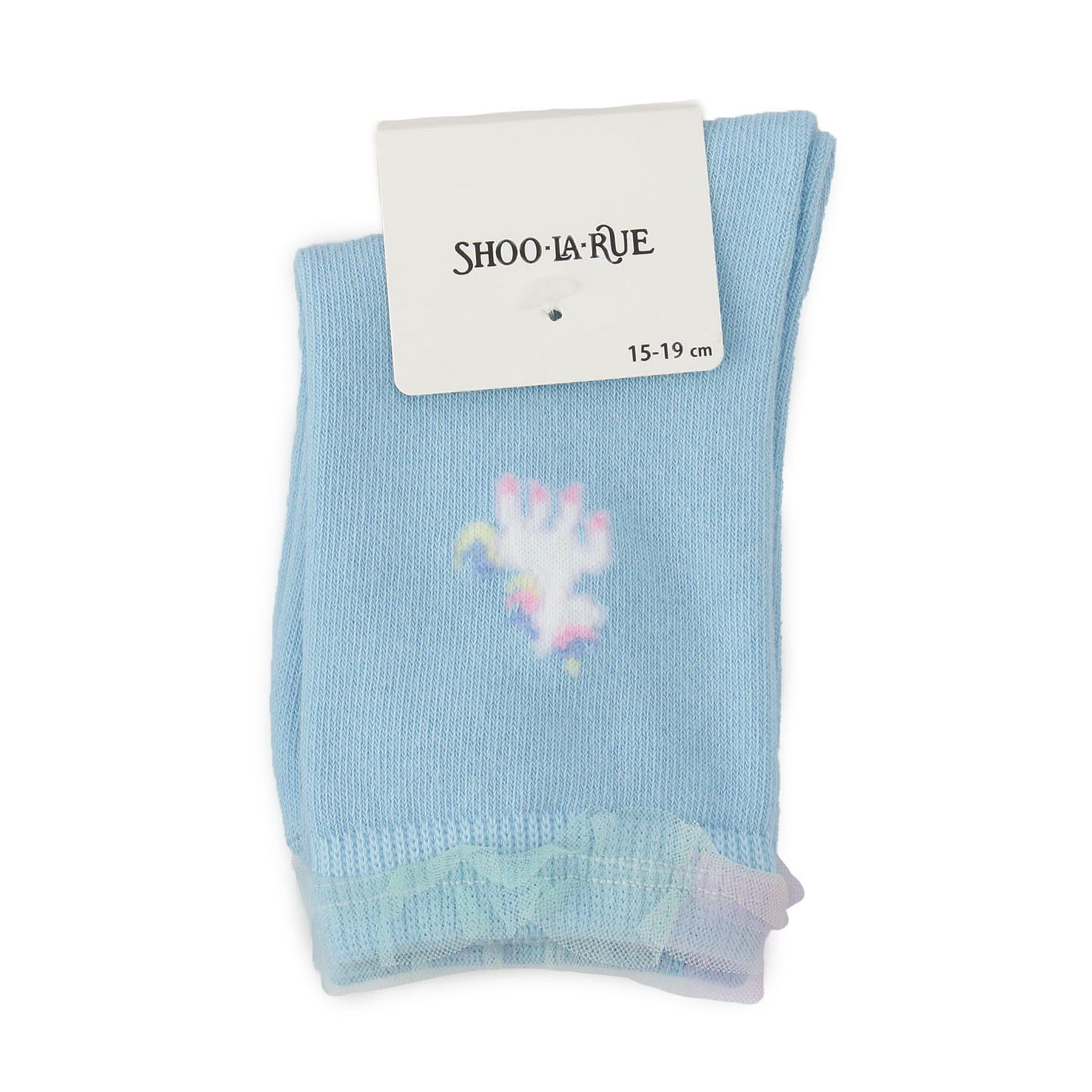 SHOO･LA･RUE「チュールフリルユニコーンクルー丈ソックス」|ソックス|