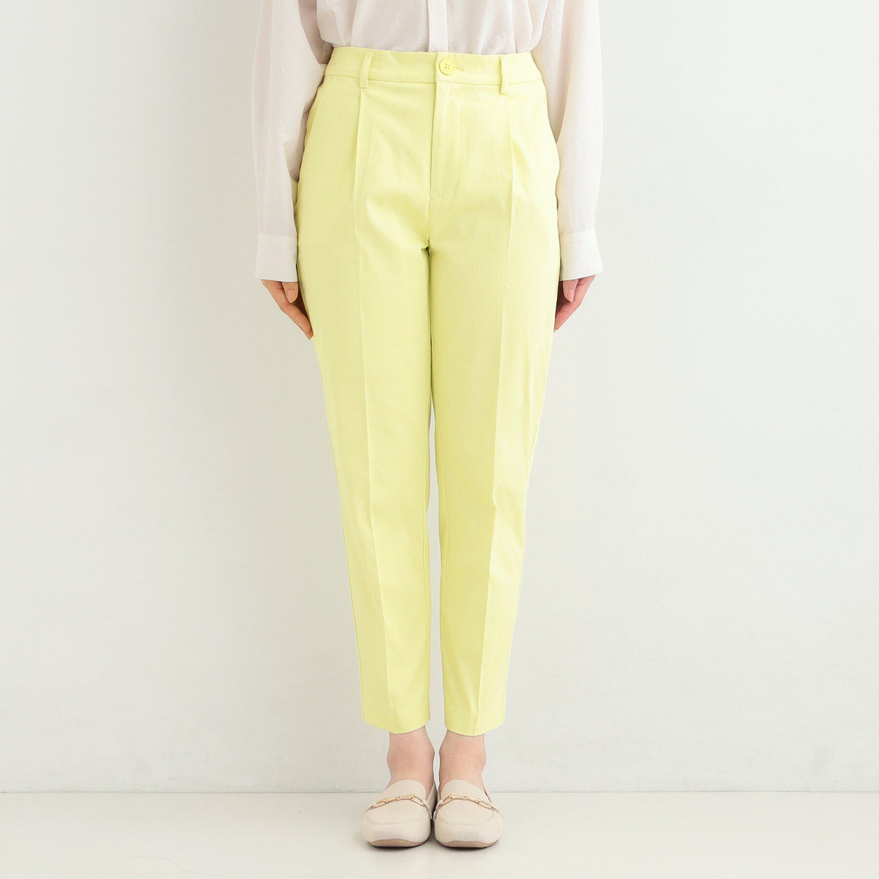 SHOO･LA･RUE「【洗濯機可/SS-LL/美脚シルエット】脚を真っ直ぐに見せてくれる スティックパンツ」|その他|