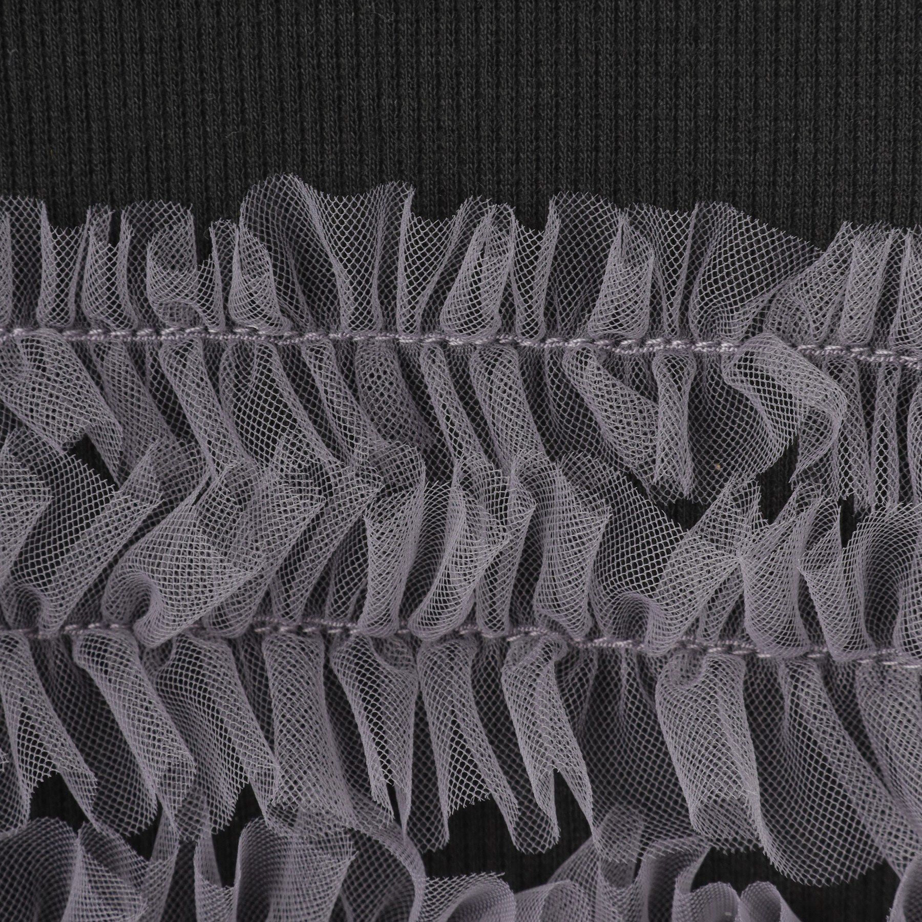 SHOO･LA･RUE「【110-150cm】チュールビスチェ風リブトップス」|Tシャツ・カットソー|