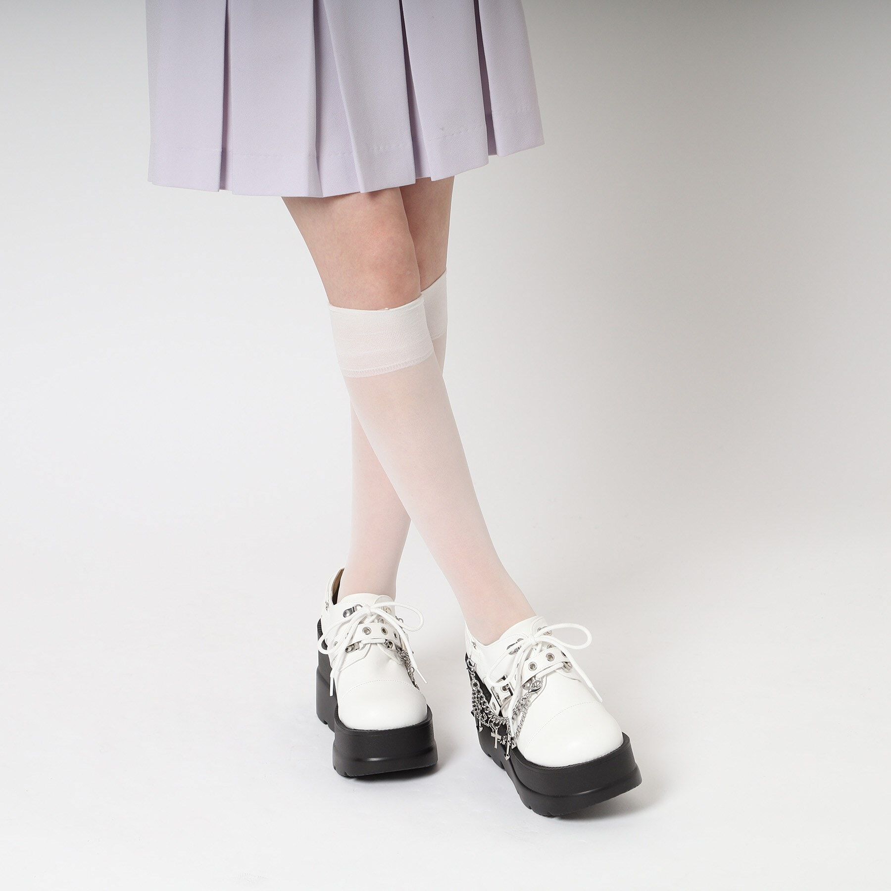 csT&P「厚底チェーン付きパンプス」|パンプス|