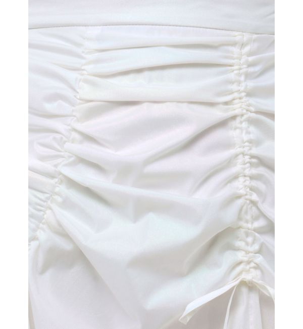 MERCURYDUO「オーロラ箔プリントドロストスカート」|スカート|