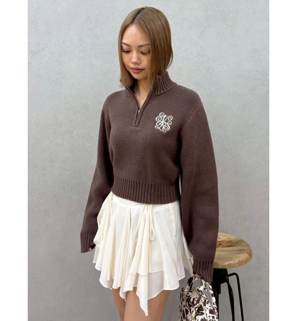 EVRIS「フリルリボンミニスカート」|スカート|