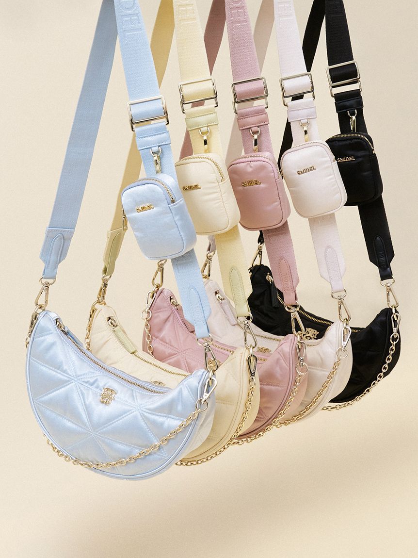 SNIDEL「【新色追加/WEB限定】マルチウェイムーンバッグ」|ショルダー・メッセンジャー|