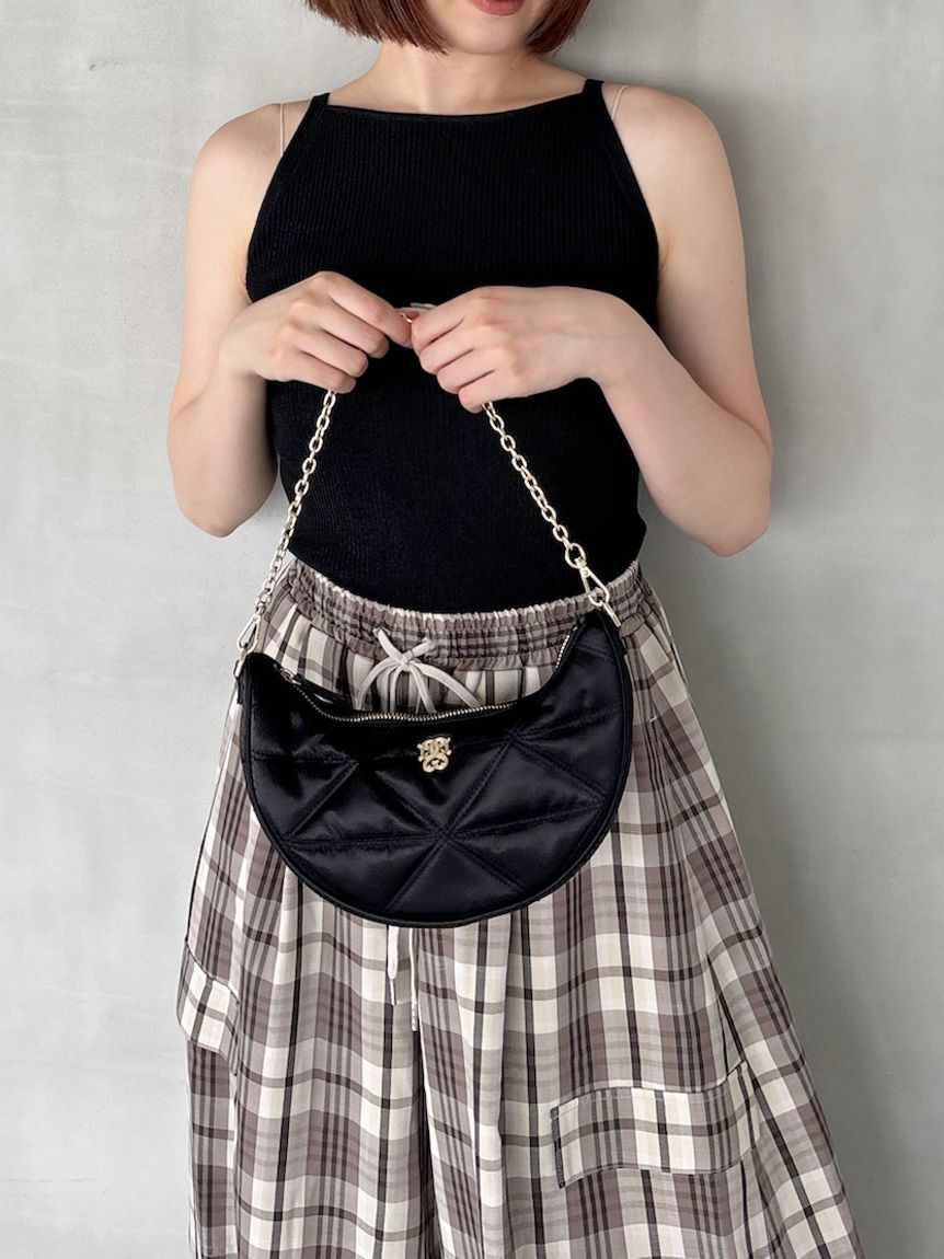 SNIDEL「【新色追加/WEB限定】マルチウェイムーンバッグ」|ショルダー・メッセンジャー|