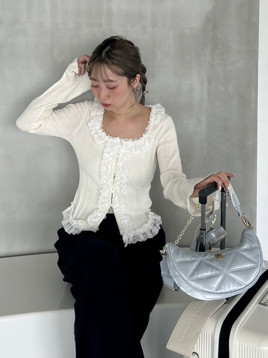 SNIDEL「【新色追加/WEB限定】マルチウェイムーンバッグ」|ショルダー・メッセンジャー|