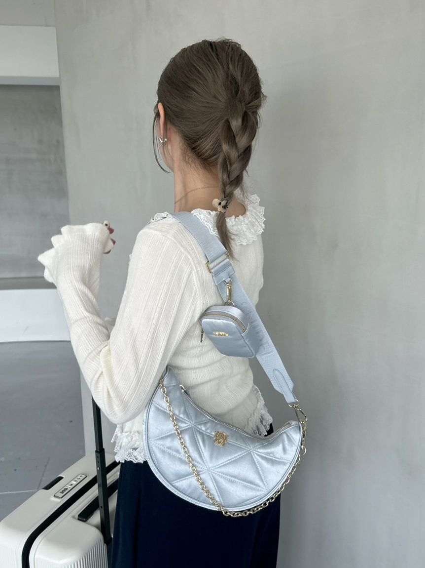 SNIDEL「【新色追加/WEB限定】マルチウェイムーンバッグ」|ショルダー・メッセンジャー|