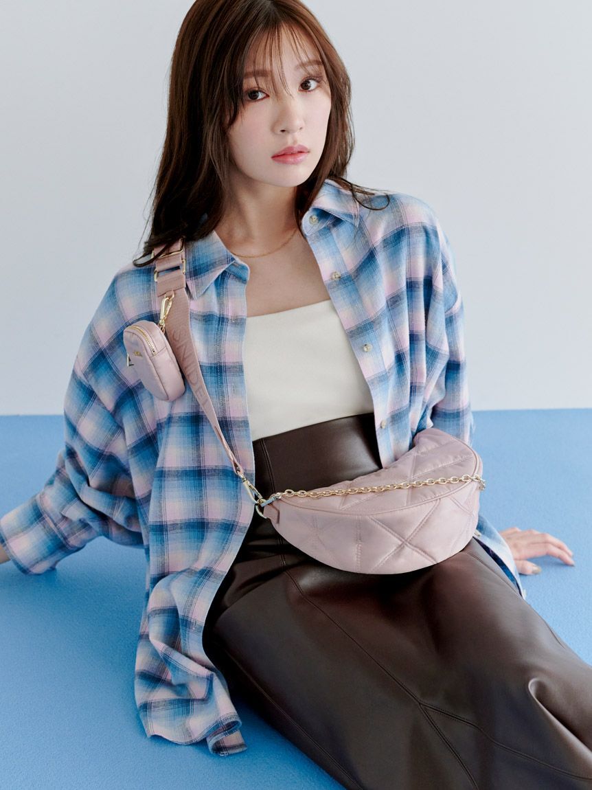 SNIDEL「【新色追加/WEB限定】マルチウェイムーンバッグ」|ショルダー・メッセンジャー|