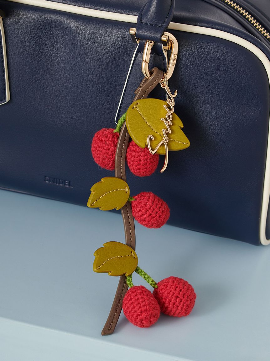 SNIDEL「パドロックチャームボストン」|ボストンバッグ|