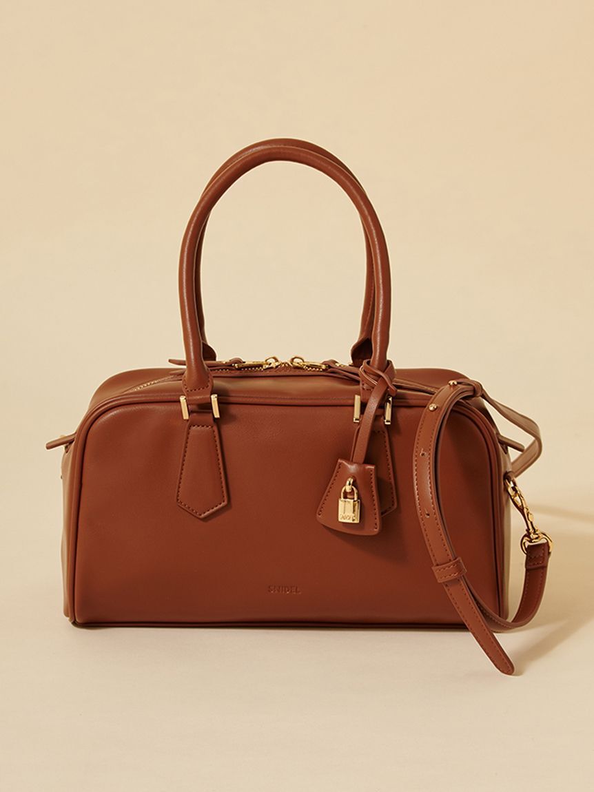 SNIDEL「パドロックチャームボストン」|ボストンバッグ|CML