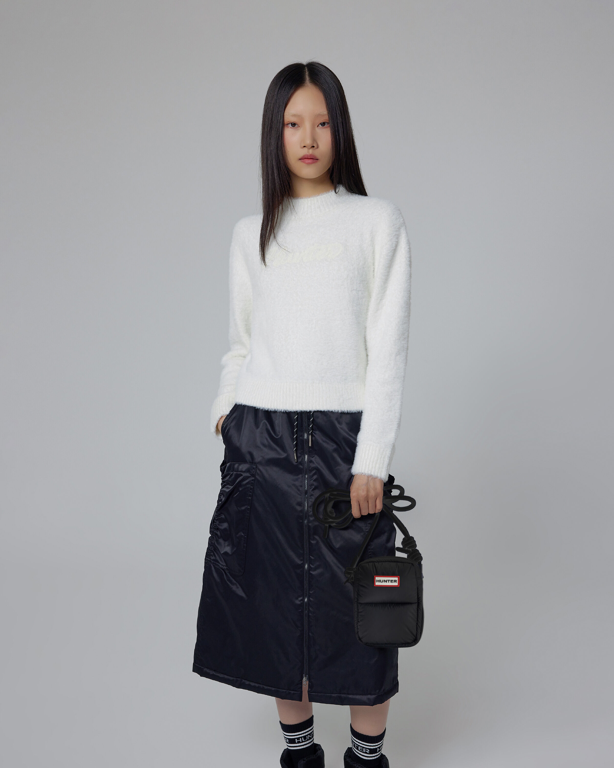 HUNTER「イントレピッド エクストラ パフド フォンポーチ」|ショルダー・メッセンジャー|