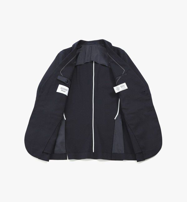 MACKINTOSH PHILOSOPHY「【24年秋冬モデル】トロッター ジャケット#000（ナンバーゼロ）バーズアイストレッチ　リサイクル」|テーラードジャケット|