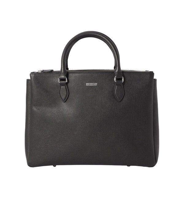 MACKINTOSH PHILOSOPHY「サフィアーノレザー ブリーフトート」|トートバッグ|ブラック