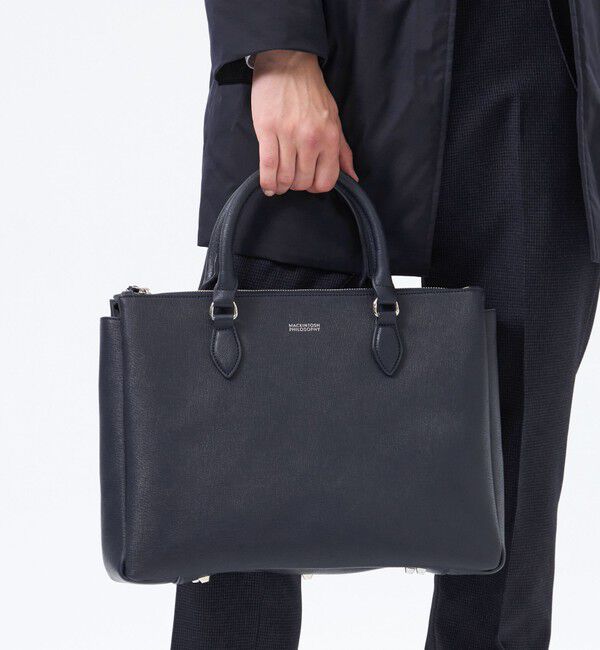 MACKINTOSH PHILOSOPHY「サフィアーノレザー ブリーフトート」|トートバッグ|