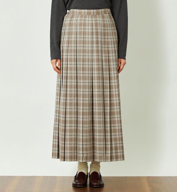 MACKINTOSH PHILOSOPHY「GREY LABEL チェックプリーツスカート」|スカート|
