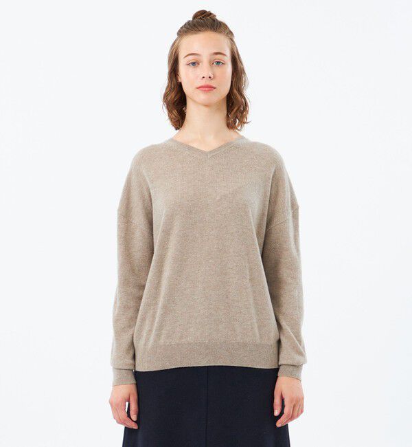 MACKINTOSH PHILOSOPHY「ウールカシミヤVネックプルオーバー」|ニット・セーター|