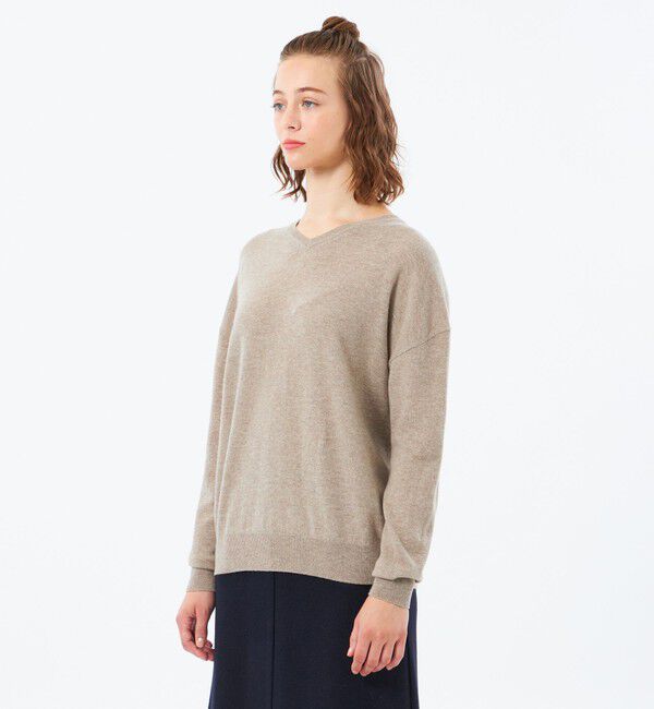 MACKINTOSH PHILOSOPHY「ウールカシミヤVネックプルオーバー」|ニット・セーター|