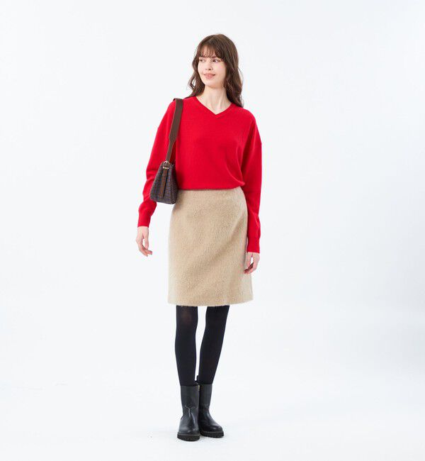 MACKINTOSH PHILOSOPHY「ウールカシミヤVネックプルオーバー」|ニット・セーター|