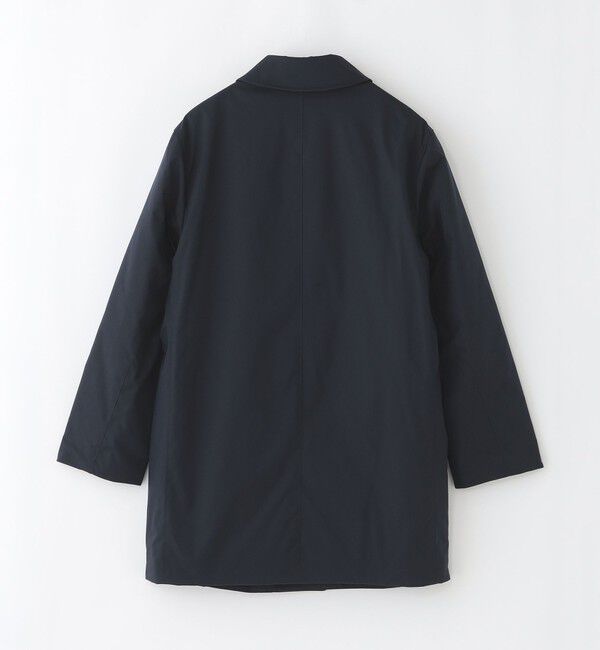 MACKINTOSH PHILOSOPHY「高密度ストレッチツイル/パテッドWELLINGTON BT short(ウェリントンボタンスルーショート)」|ステンカラーコート|