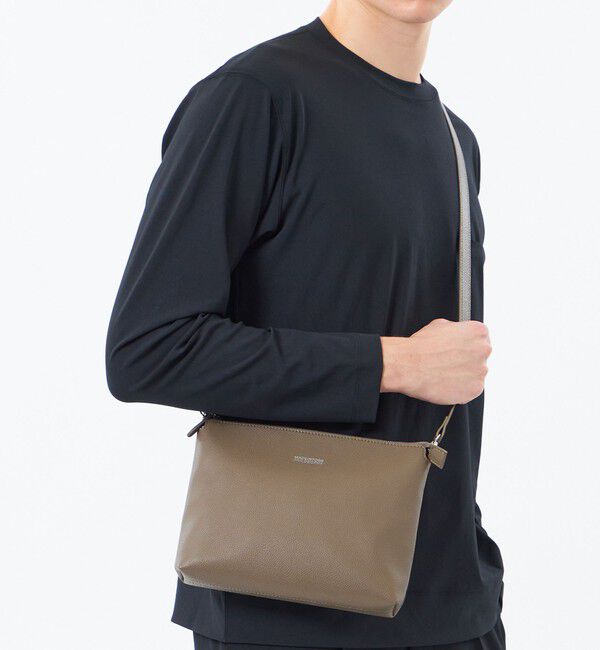 MACKINTOSH PHILOSOPHY「シンセティックシュリンクレザー 2WAYショルダーバッグ」|ショルダー・メッセンジャー|