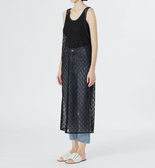  「クロシェレースタンクワンピース」|ワンピース|