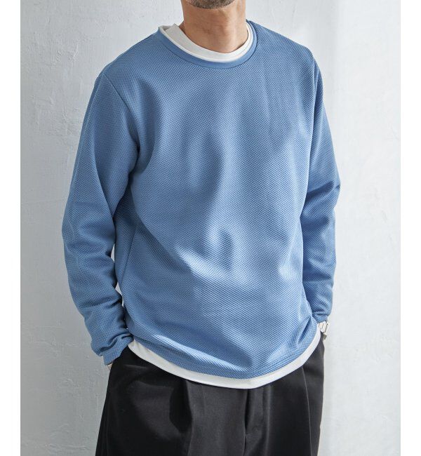 ikka「パイナップルレイヤードロンＴ」|Tシャツ・カットソー|