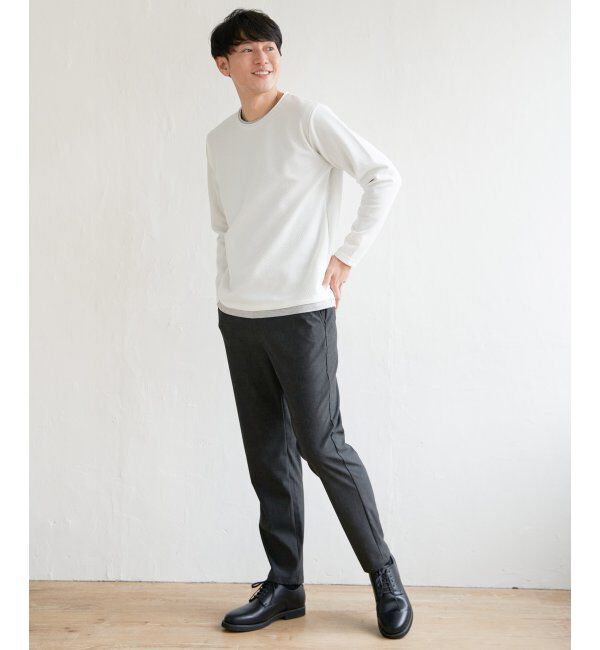 ikka「パイナップルレイヤードロンＴ」|Tシャツ・カットソー|