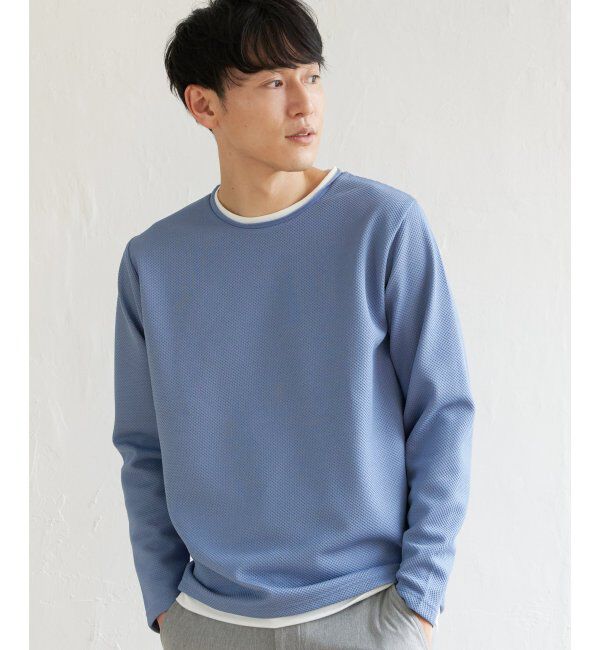 ikka「パイナップルレイヤードロンＴ」|Tシャツ・カットソー|