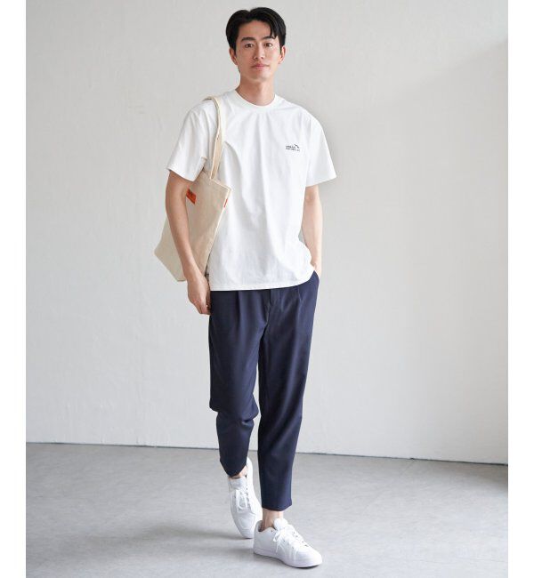 ikka「URBAN NATURE LIFE アーバンネイチャーライフ ドライスピードプリントTシャツ」|Tシャツ・カットソー|