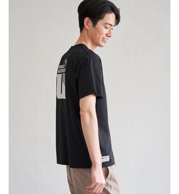 ikka「URBAN NATURE LIFE アーバンネイチャーライフ ドライスピードプリントTシャツ」|Tシャツ・カットソー|