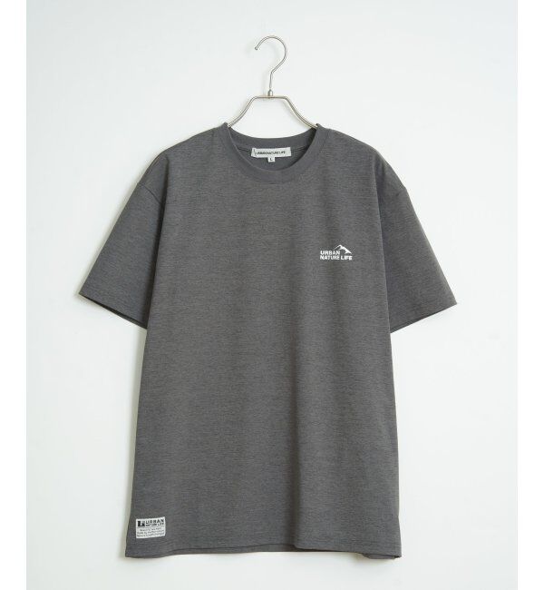 ikka「URBAN NATURE LIFE アーバンネイチャーライフ ドライスピードプリントTシャツ」|Tシャツ・カットソー|