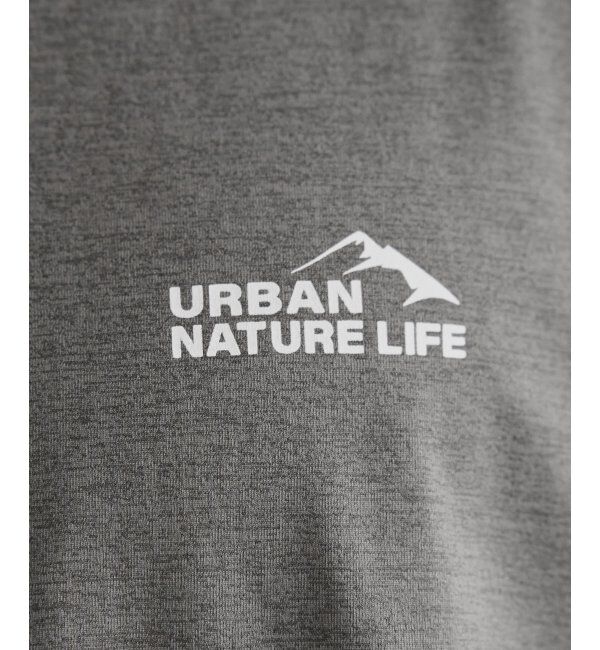 ikka「URBAN NATURE LIFE アーバンネイチャーライフ ドライスピードプリントTシャツ」|Tシャツ・カットソー|