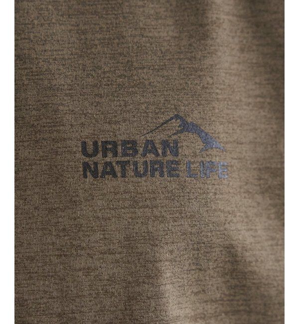 ikka「URBAN NATURE LIFE アーバンネイチャーライフ ドライスピードプリントTシャツ」|Tシャツ・カットソー|