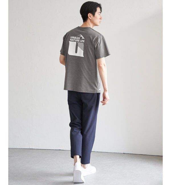 ikka「URBAN NATURE LIFE アーバンネイチャーライフ ドライスピードプリントTシャツ」|Tシャツ・カットソー|