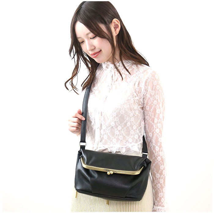 Legato Largo「レガートラルゴ ショルダーバッグ LG-V0121 通販 Legato Largo がま口バッグ」|ショルダー・メッセンジャー|