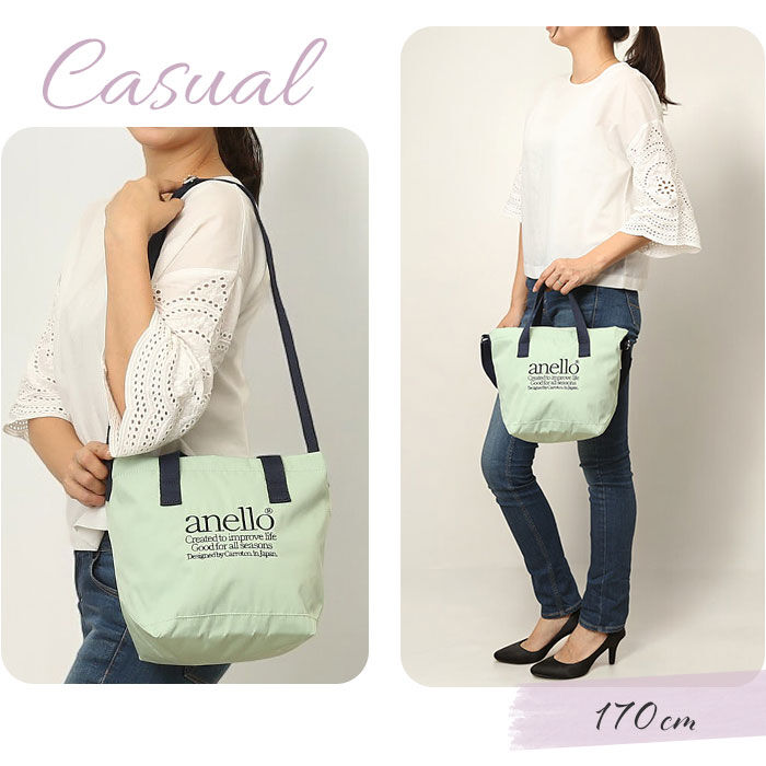 anello「アネロ ショルダーバッグ anello AIB4671 通販 ショルダーバック 2way トート」|ショルダー・メッセンジャー|