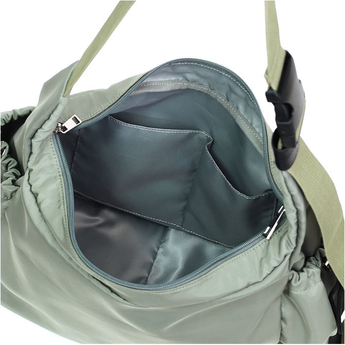 BACKYARD FAMILY「ショルダーバッグ レディース 通販 斜め掛けバッグ 肩掛けバッグ カルビナ付き 軽量 軽い」|ショルダー・メッセンジャー|