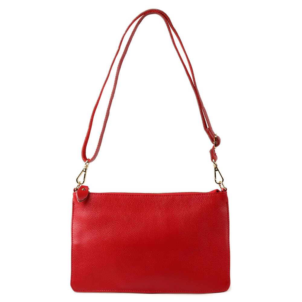 BACKYARD FAMILY「Melody メロディー ショルダーバッグ スリム レディース 通販 ショルダーバック ショルダー」|ショルダー・メッセンジャー|レッド1