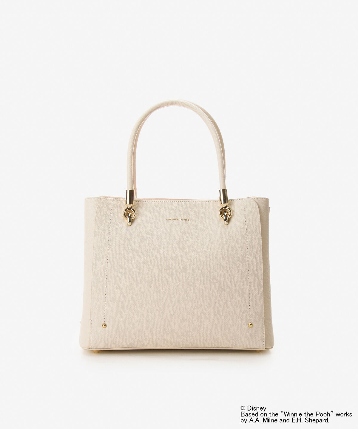 Samantha Thavasa「「くまのプーさんコレクション」アベクトワ レザートートバッグ」|トートバッグ|オフホワイト