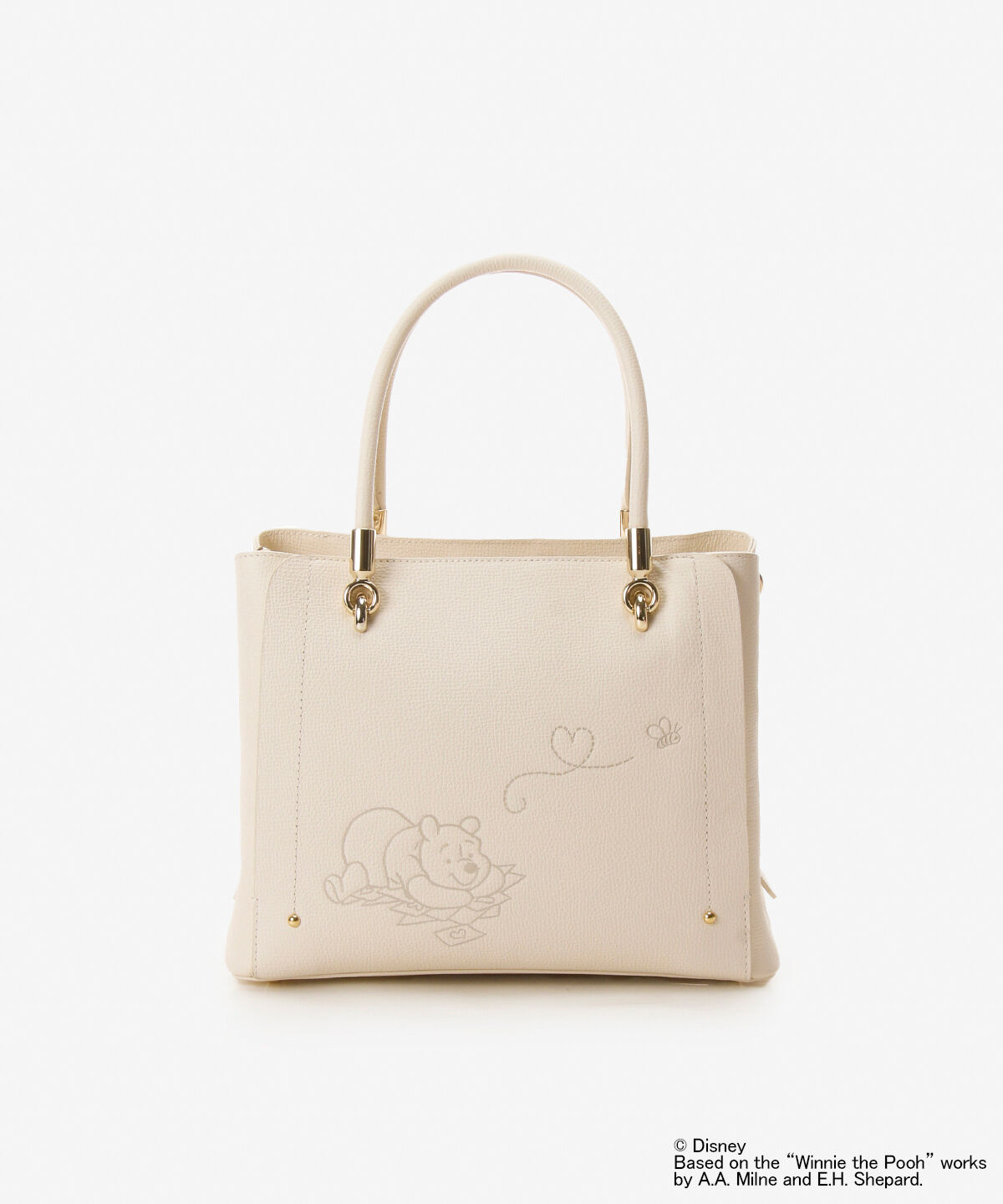 Samantha Thavasa「「くまのプーさんコレクション」アベクトワ レザートートバッグ」|トートバッグ|